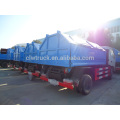 2015 Euro IV camión de basura de la elevación del gancho, Dongfeng 3-4m3 basura camión para la venta